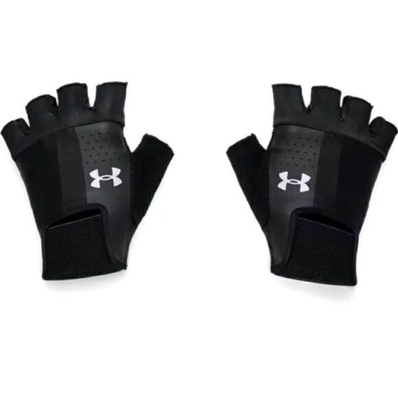 Under Armour Mens Black Training Gloves - Picture 1 of 5